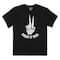 Black Creep It Real Youth Crew Neck T-Shirt by Celebrate It™
